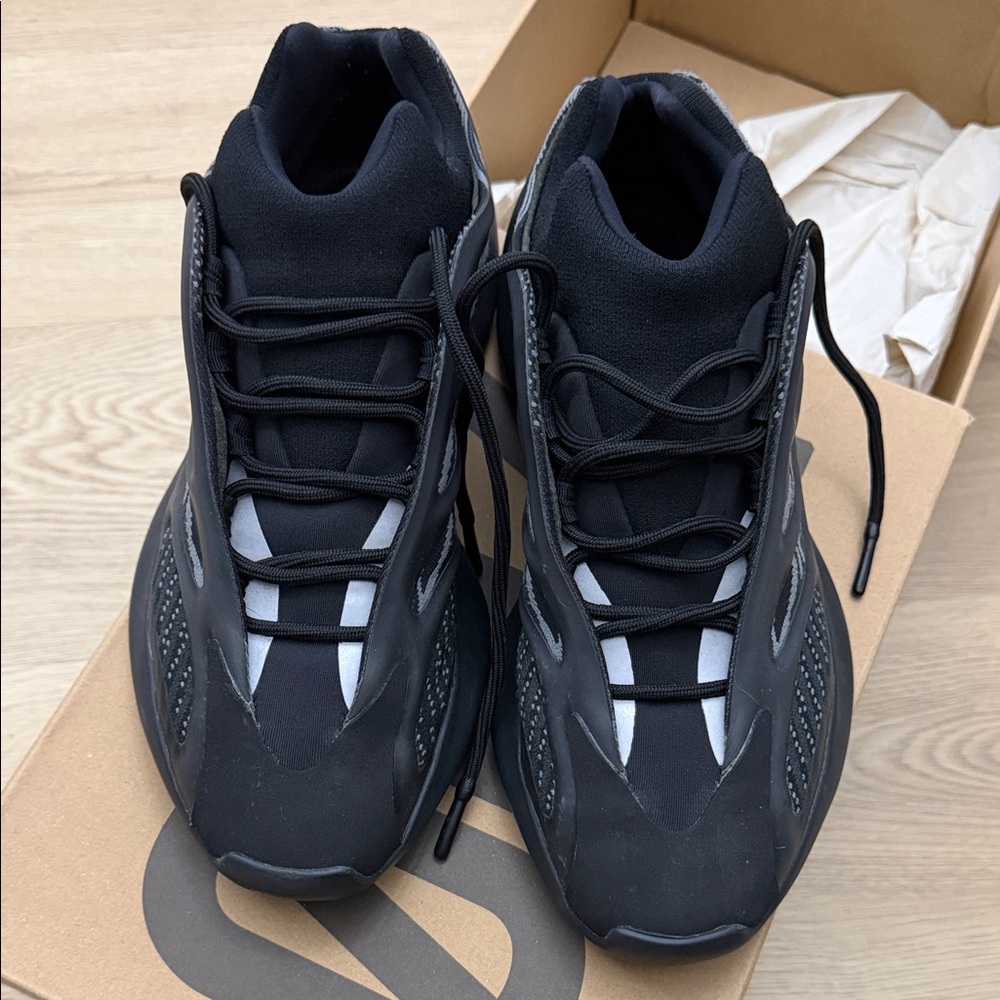 Men's Black and Gray Sneakers